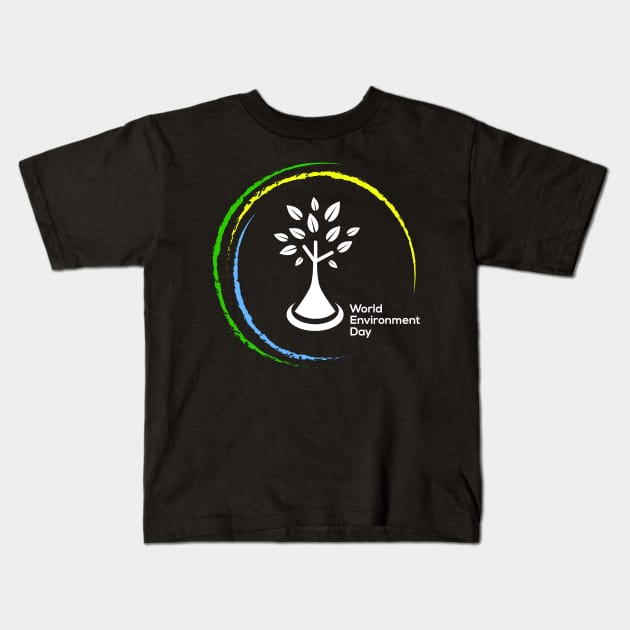 World Environment day poster Kids T-Shirt by designbek